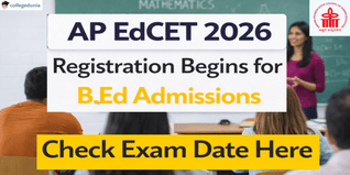 AP EdCET 2026 Registration Begins for B.Ed Admissions @cets.apsche.ap.gov.in; Check Exam Date Here